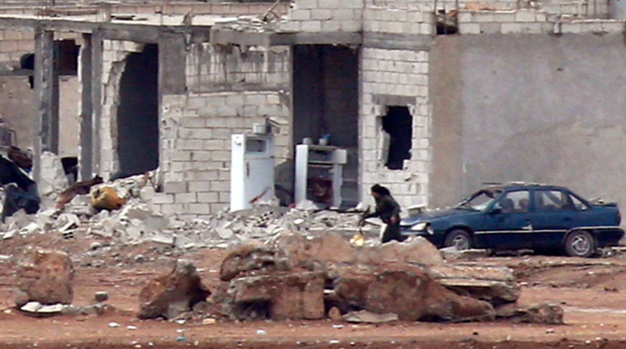 Kurdish fighters reportedly retaking parts of Kobani