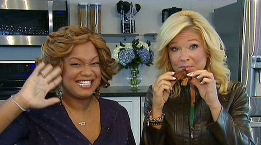 Celebrity chef Sunny Anderson cooks up some fun