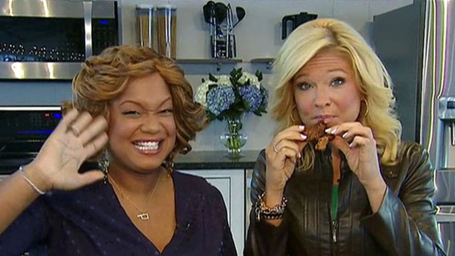 Food Network star Sunny Anderson dishes on how serving in the Air Force