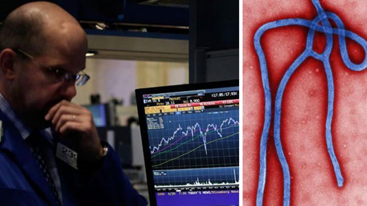 Ebola fears spooking the markets?