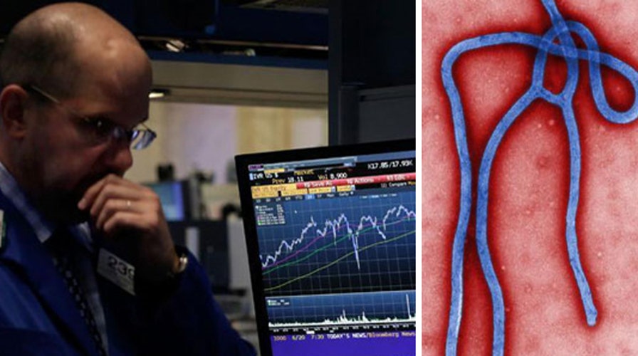 Ebola fears spooking the markets?
