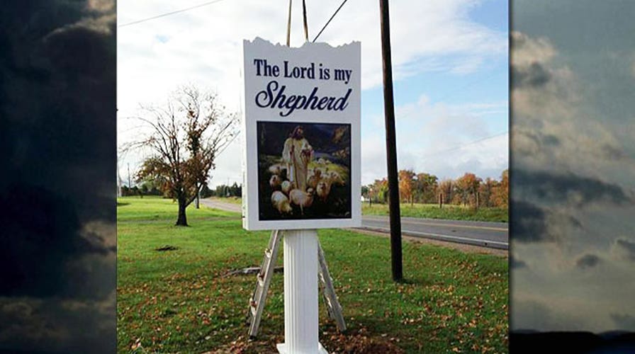 High school's painting of Jesus finds new home