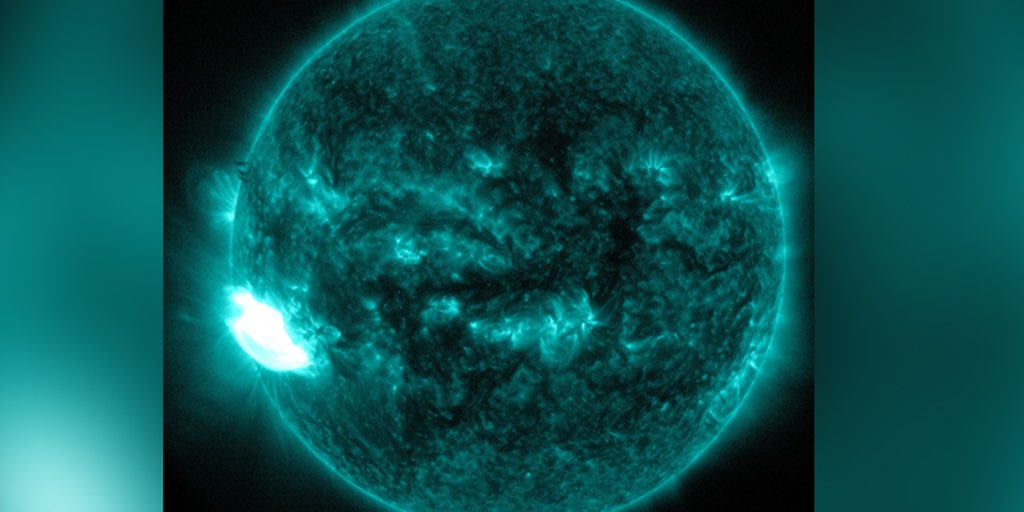 Stunning image of solar flare captured by NASA Fox News Video