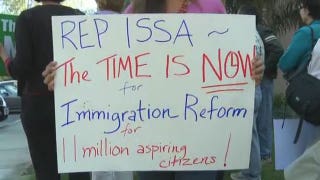 Immigration rally at Rep. Issa’s office - Fox News