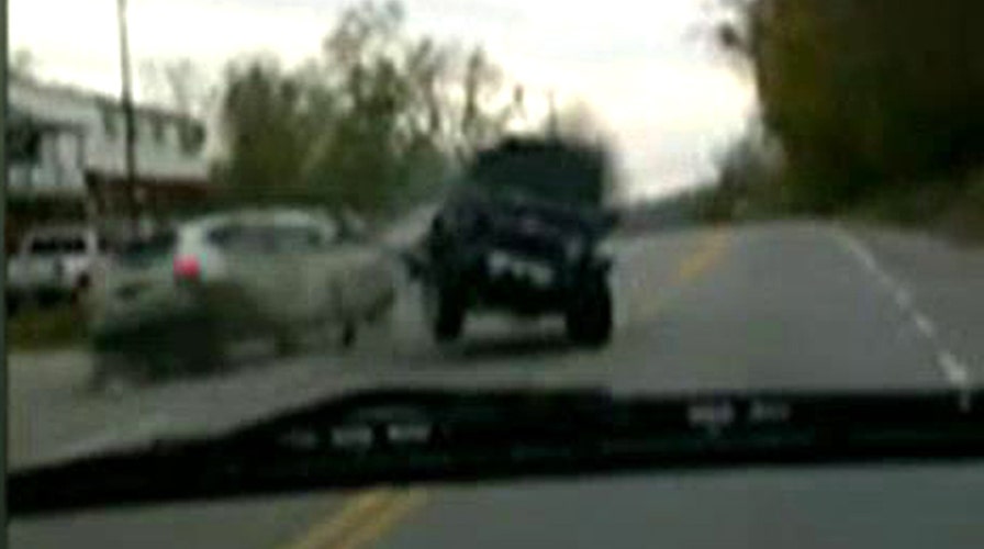 Drifting driver causes head-on collision
