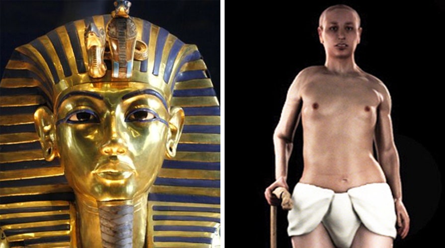 king tutankhamun body