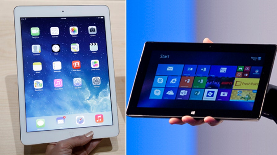 Apple iPad Air vs. Microsoft Surface 2