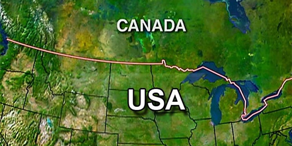 How secure is the US border with Canada? Fox News Video