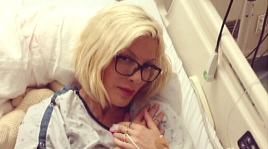 Tori Spelling not looking good at all
