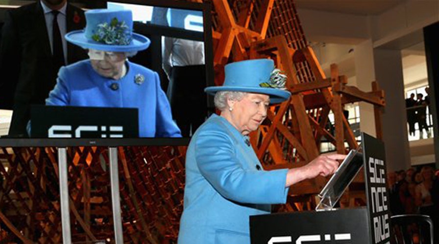 Queen Elizabeth II sends out her very first tweet