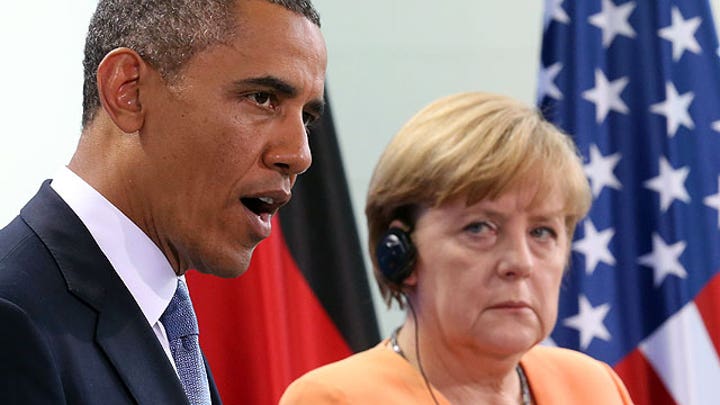 White House: US not monitoring Chancellor Merkel