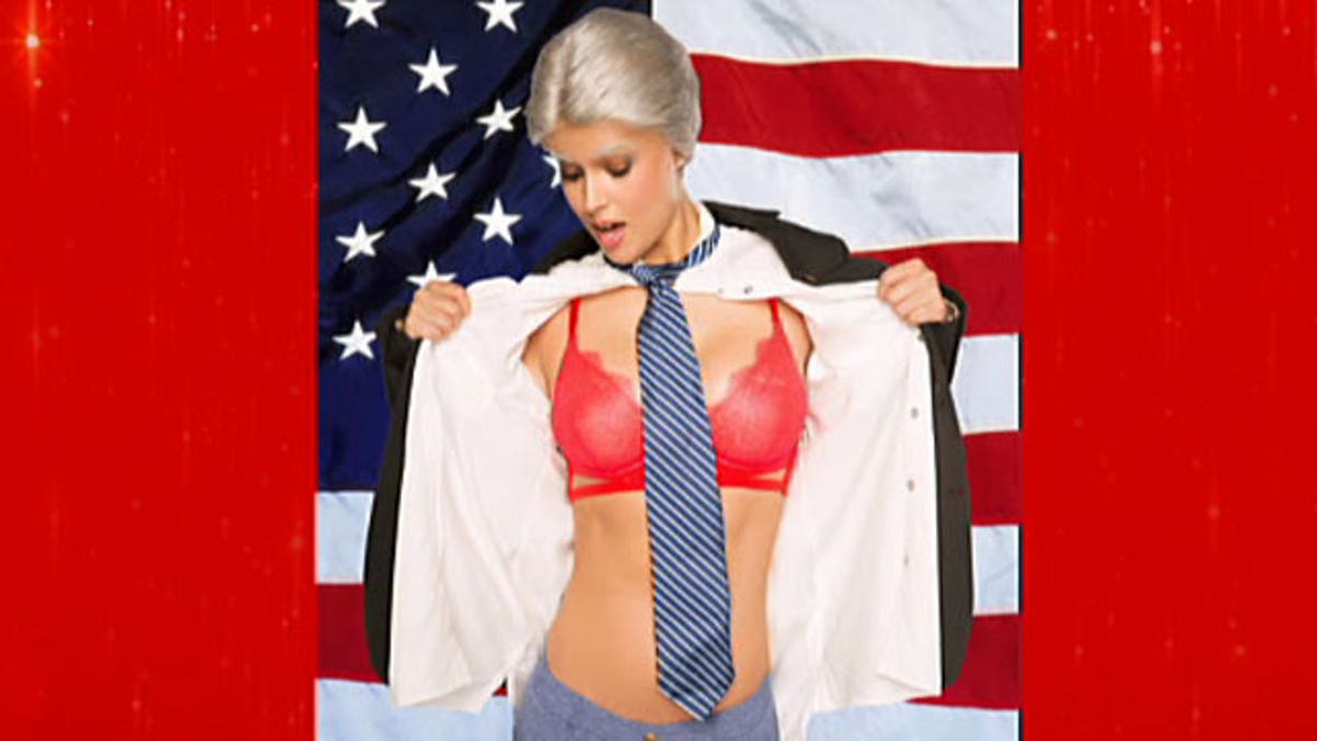 Playboy models sex up Joe Biden, Alex Trebek for Halloween Fox News image