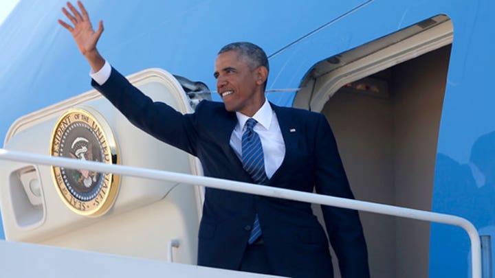 President Obama embarks on 6-state tour ahead of midterms