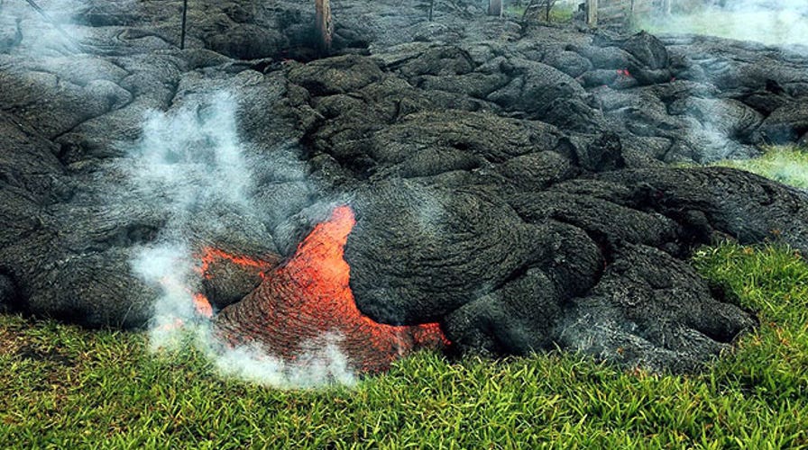 Lava flow has Hawaii residents evacuating homes