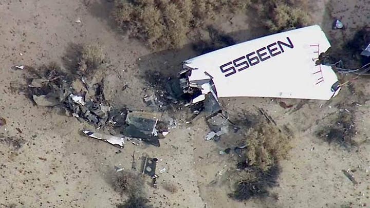 Witness describes SpaceShipTwo explosion over desert 