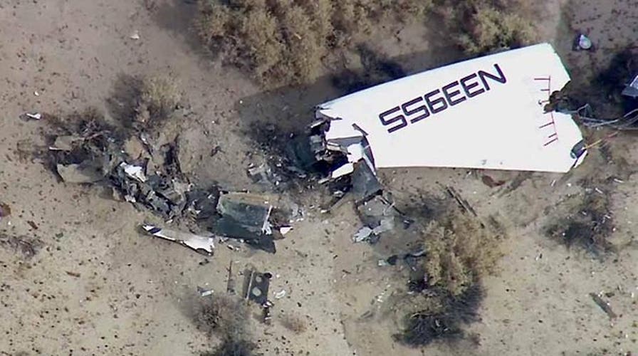 Witness describes SpaceShipTwo explosion over desert 