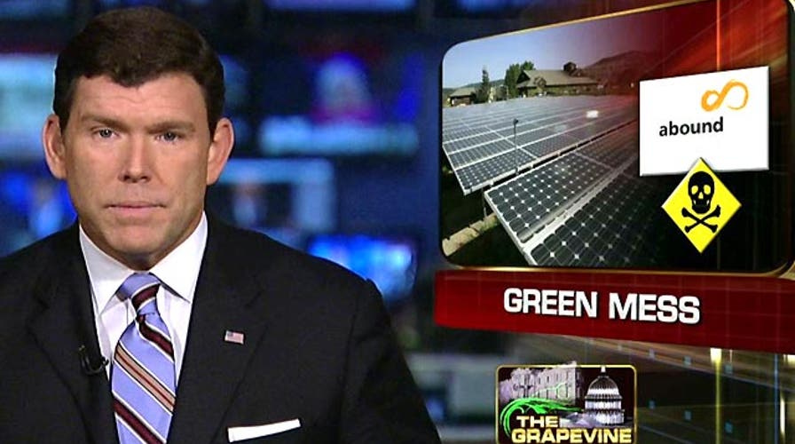 Grapevine: Toxic waste still at site of bankrupt solar firm