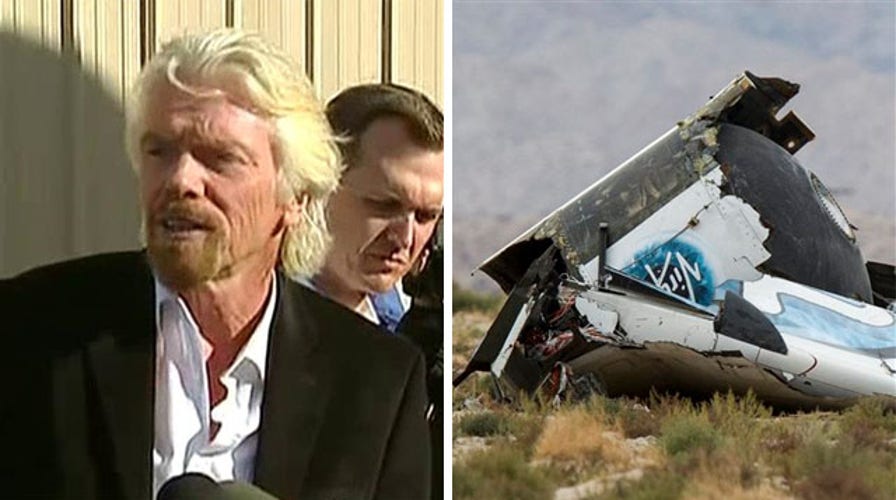 Richard Branson comments on SpaceShipTwo crash