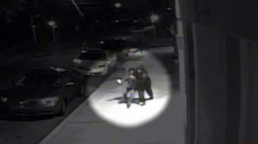 Surveillance video catches abduction of 22-year-old
