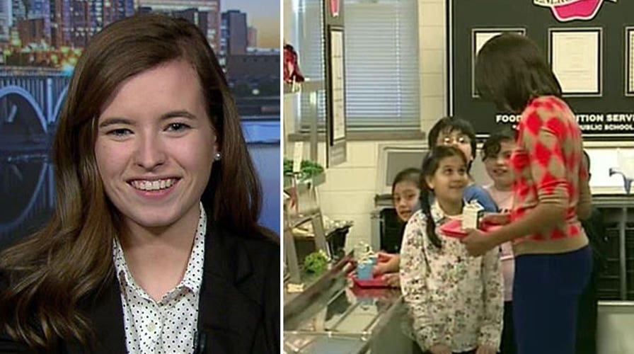 Student organizes campaign to repeal school lunch rules