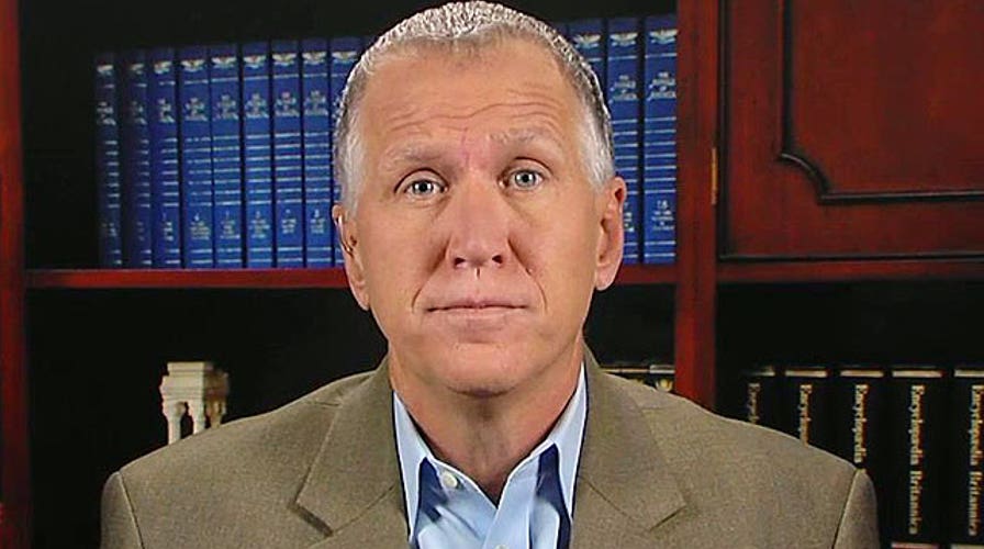 North Carolina candidate Thom Tillis on tight Senate battle