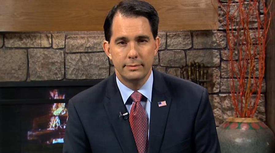 Gov. Scott Walker urges the GOP to 'get out there and lead'