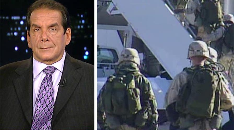 Krauthammer:  Timing of Iraq troop increase “deeply cynical”