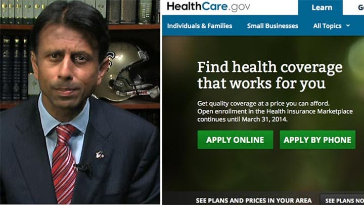 Gov. Jindal: ObamaCare website just 'tip of the iceberg'