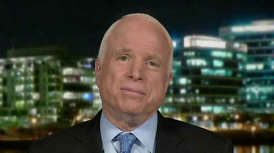 John McCain enters the 'No Spin Zone'