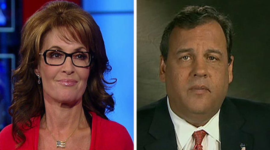 Sarah Palin on Chris Christie winning over conservatives