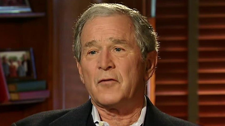 George W. Bush on gentle soul dad and future president Jeb?