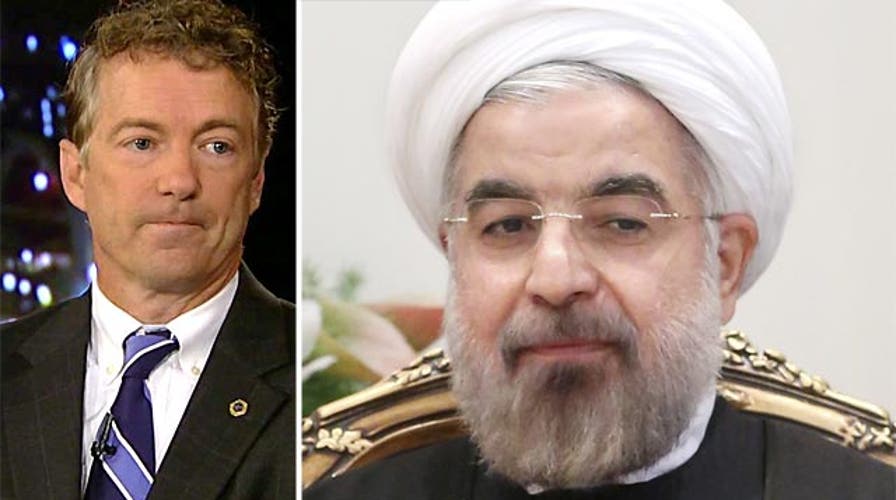 Sen. Rand Paul on negotiating with Iran