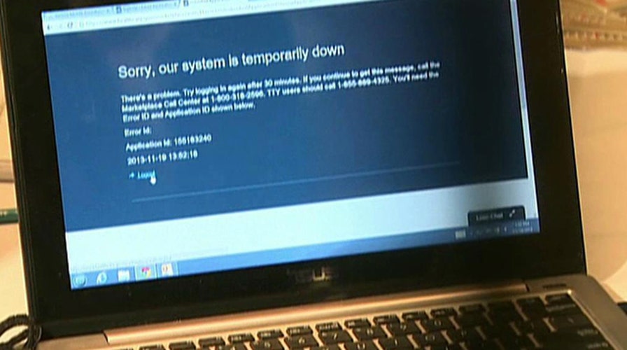 ObamaCare website crashes during Secretary Sebelius event