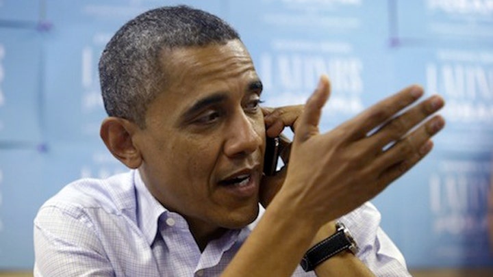 Grapevine: President Obama forgets his BlackBerry