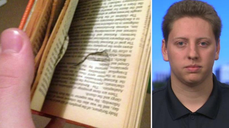 FSU shooting survivor says book stopped bullet