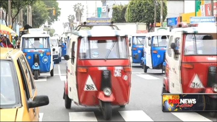Mototaxis becoming a popular way to travel in Peru