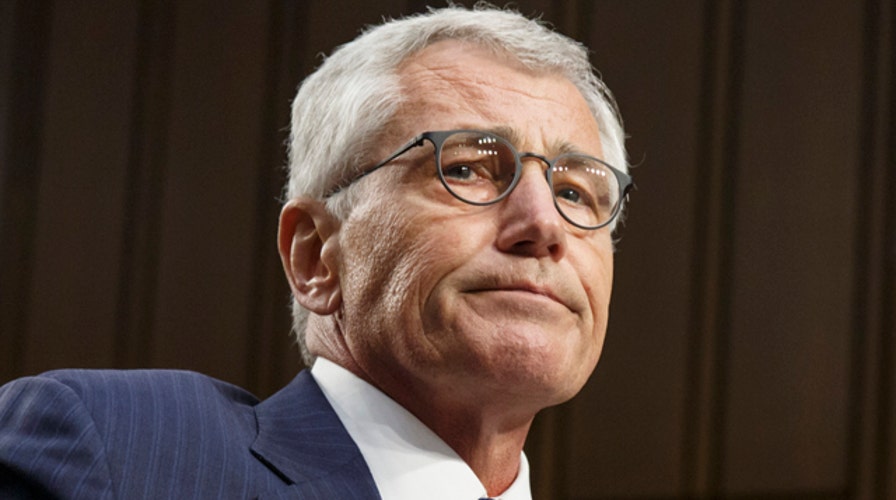 Chuck Hagel stepping down as secretary of defense