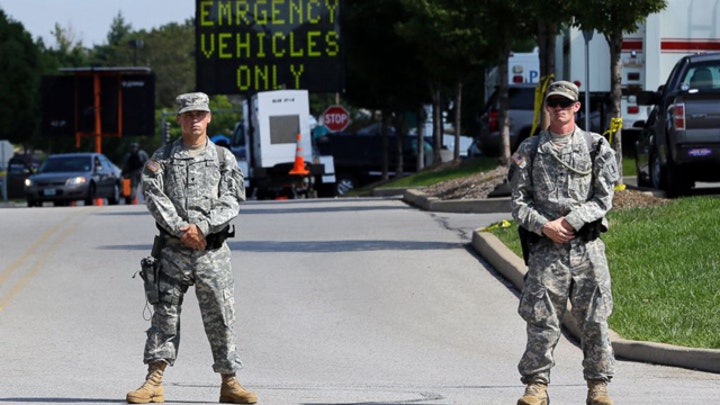 How should violence in Ferguson be dealt with?