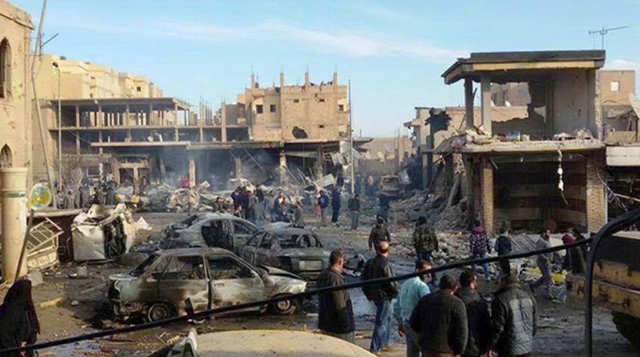 Report: Dozens killed in strikes on ISIS stronghold in Syria