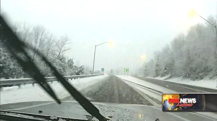 Thanksgiving storm causing problems for travelers