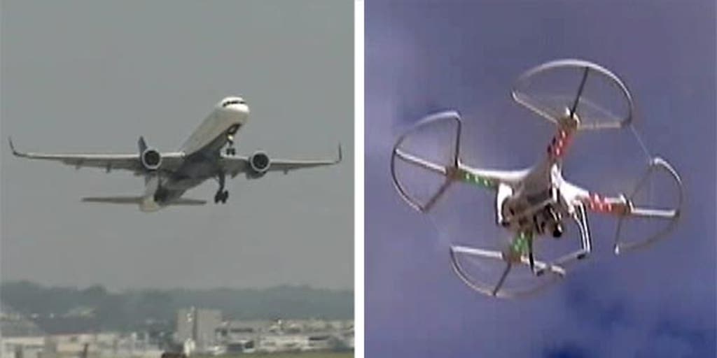 FAA: Surge In Near-collisions Between Planes And Drones | Fox News Video