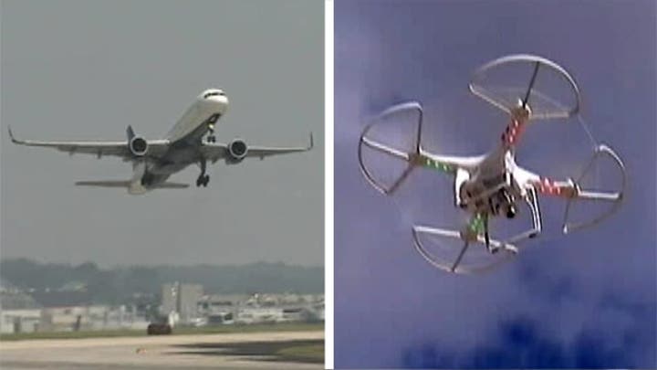 FAA: Surge in near-collisions between planes and drones