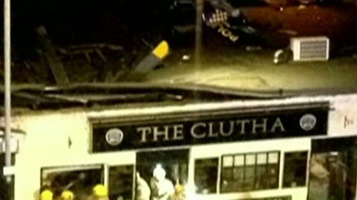 Deadly helicopter crash in Glasgow Scotland 