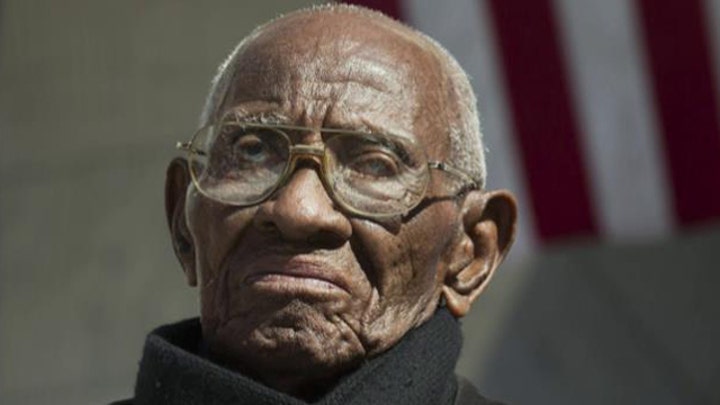 Richard Overton is oldest living US veteran at 108