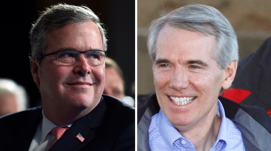 Jeb Bush nears 2016 decision; Sen. Portman rules out running