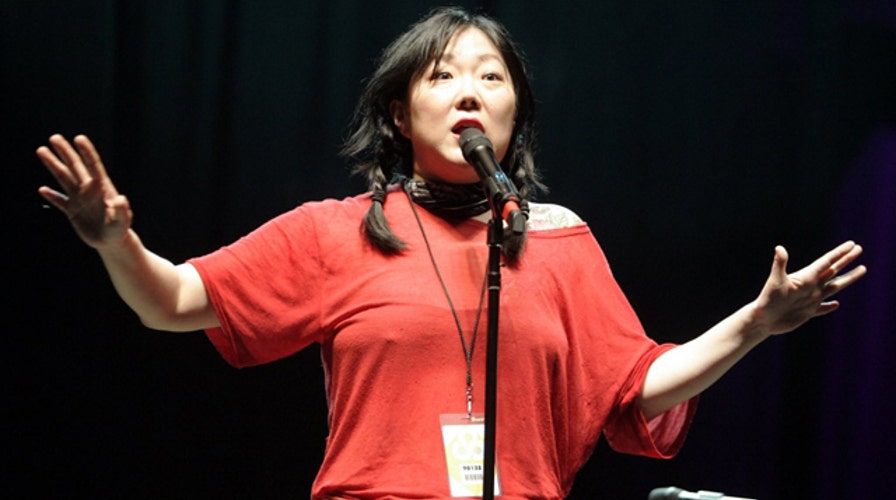 Alan Colmes and Margaret Cho