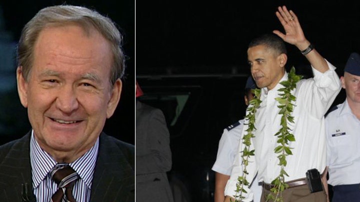 Obama says 'Aloha' from the fiscal cliff