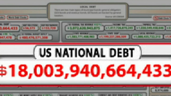 Big Government driving up national debt?