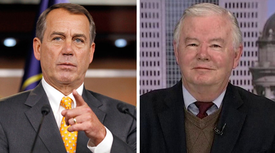 Speaker Boehner lays out plan to avoid shutdown