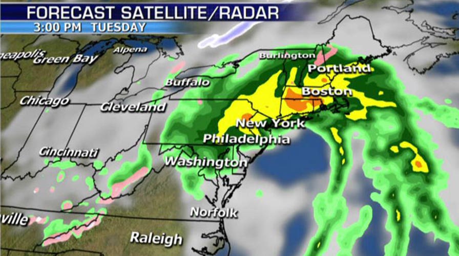 National forecast for Monday, December 8